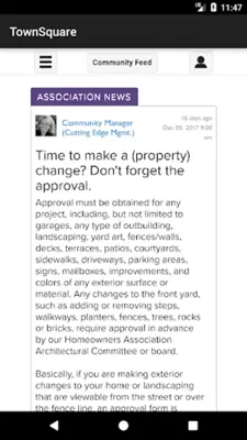 TownSquare android App screenshot 0