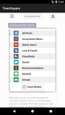 TownSquare android App screenshot 1